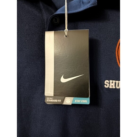 Houston Astros Shuttle Crew MLB Nike Golf Dri-Fit Polo Style Shirt X-Large - Picture 4 of 8